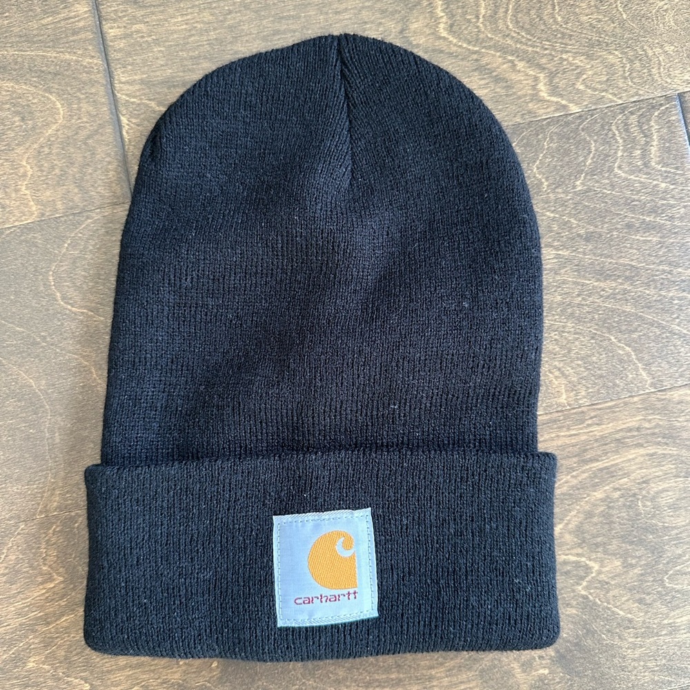Carhartt Black Knit Beanie